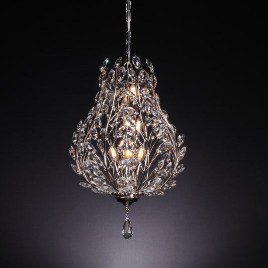Roux Crystal Leaf Chandelier - Kavker