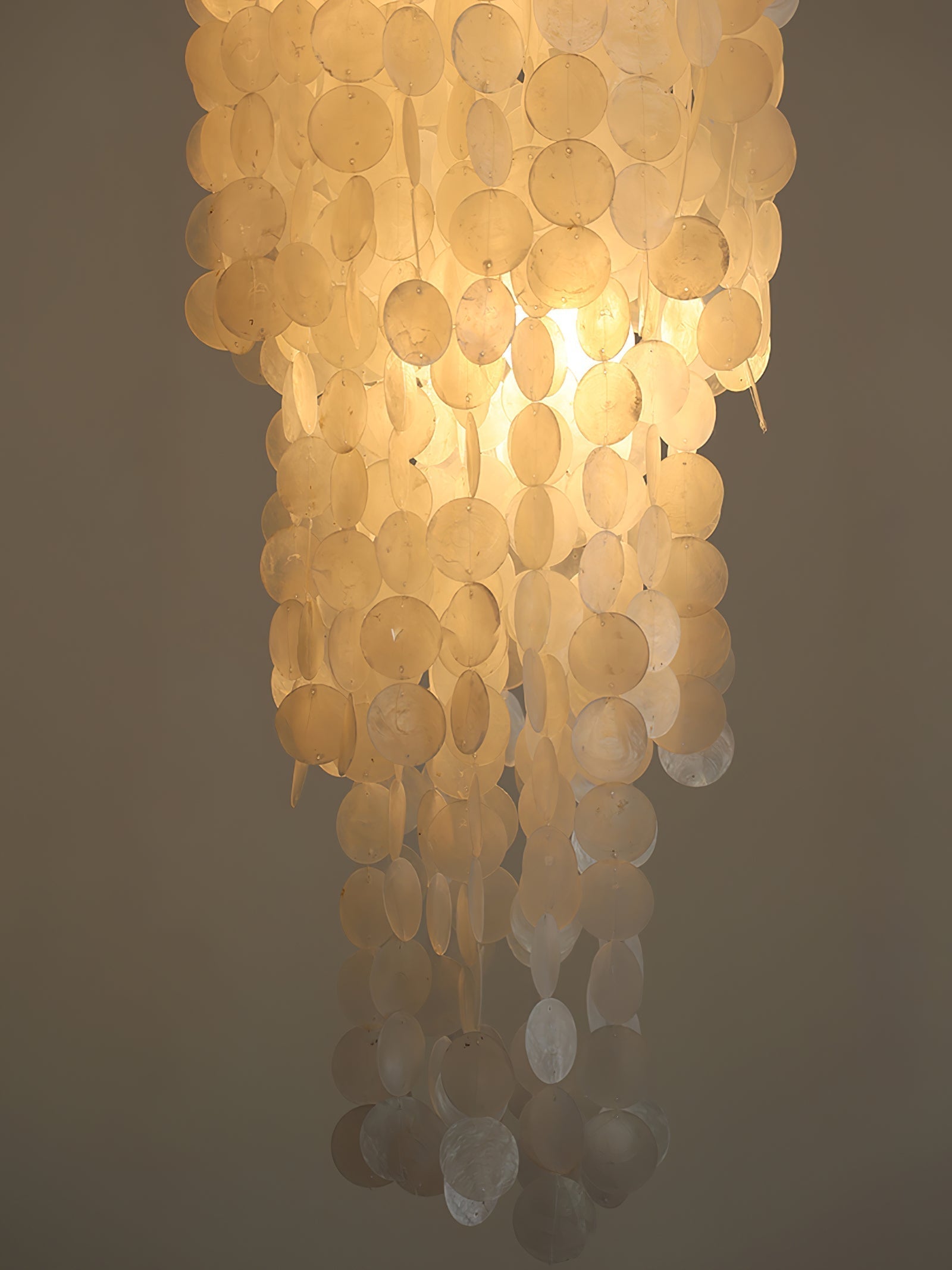 Modern Nerida Shell Chandelier