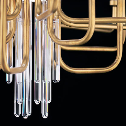 Meet Crystal Chandelier S5716 Calliope 42" LED Chandelier