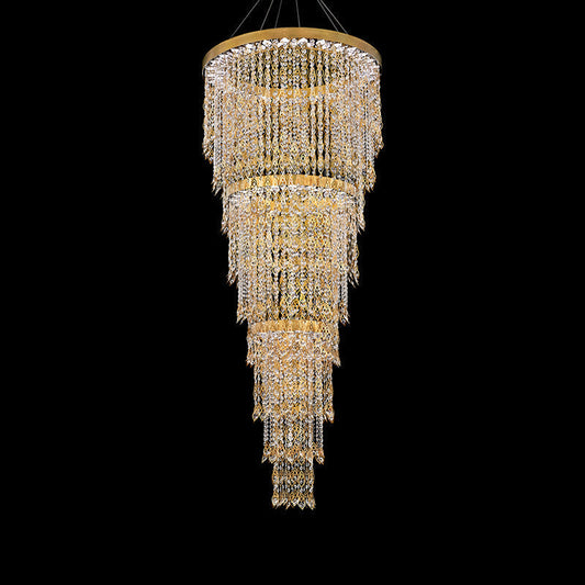 Meet Crystal Chandelier S9192 Pavona 36" LED Pendant