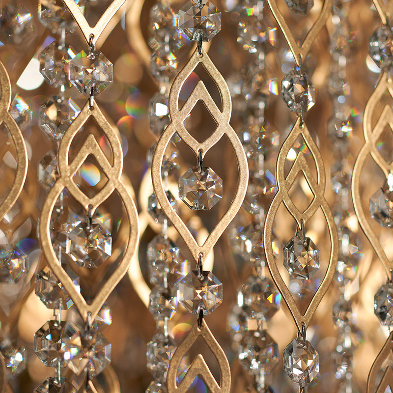 Meet Crystal Chandelier S9192 Pavona 36" LED Pendant