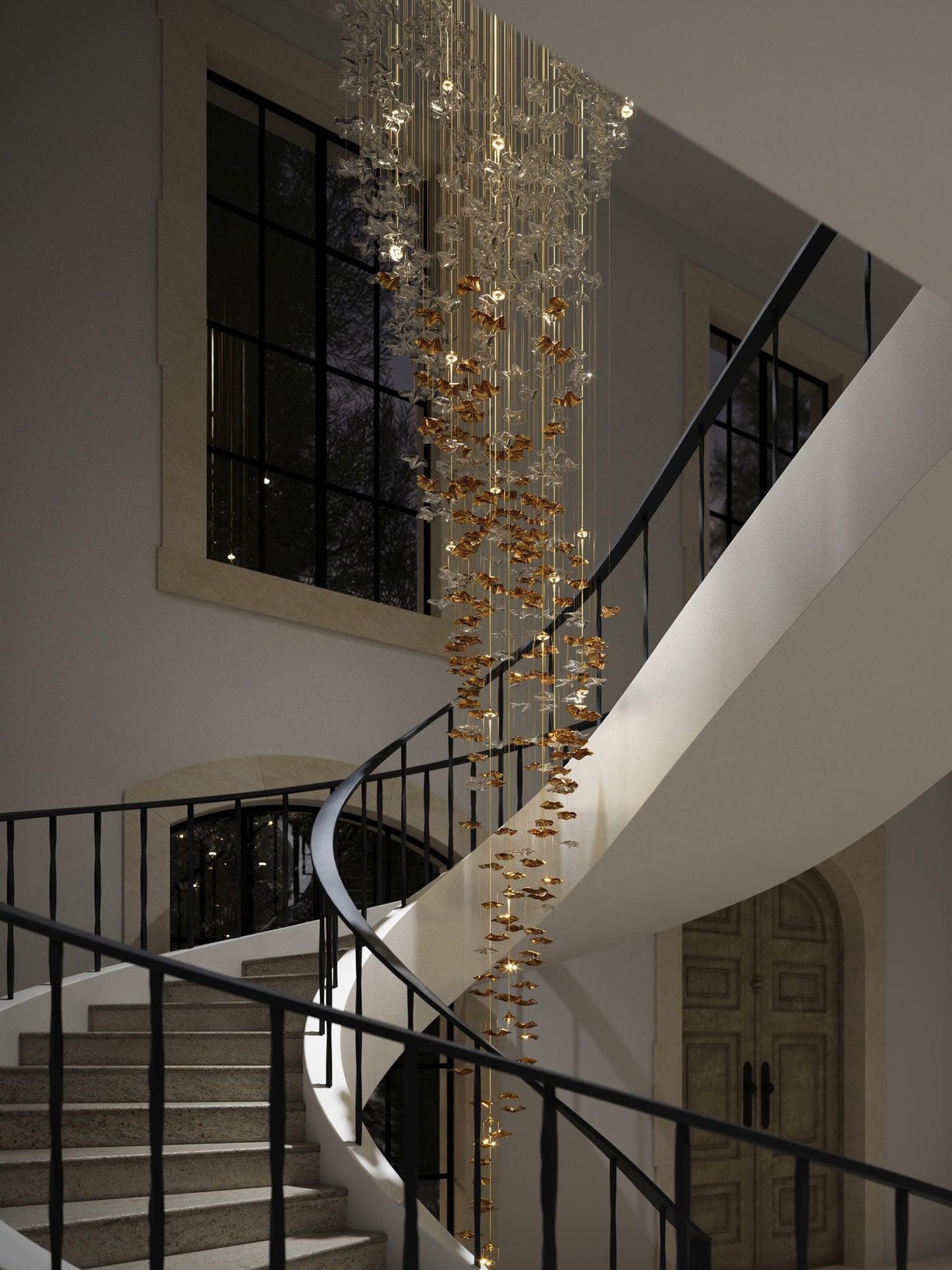 Sand Sea Chandelier-Kavker