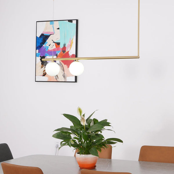 Vakkerlight Satellite Geometric Modern Ceiling Pendant Light – Gold/Black/Brass