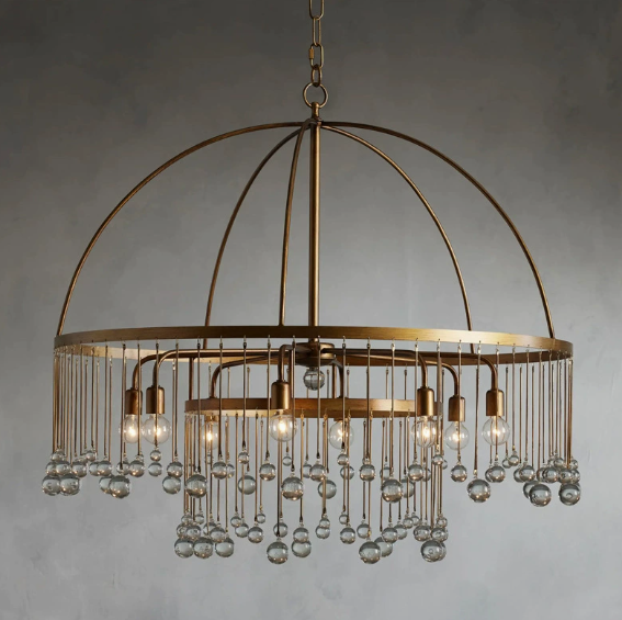 Aubrey Round Chandelier Light