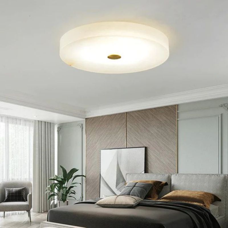 Alabaster Round Led Flushmount 11.8" 15.7" 19.7" - 19.7"Kavker
