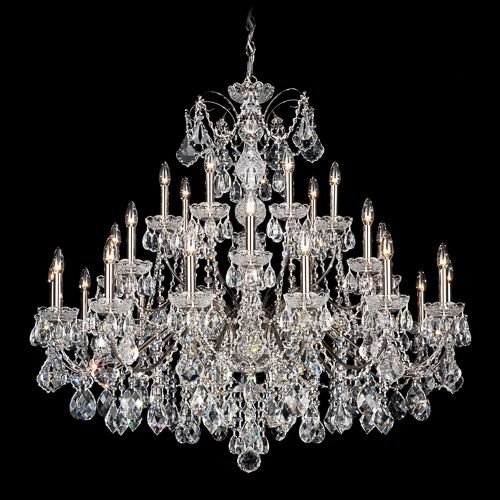 Meet Crystal Chandelier 1718 Century 28-lt 43" Chandelier