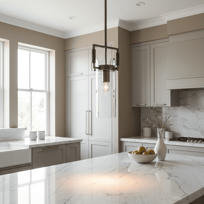 Cylinder - Oil Rubbed Bronze - Kitchen Island