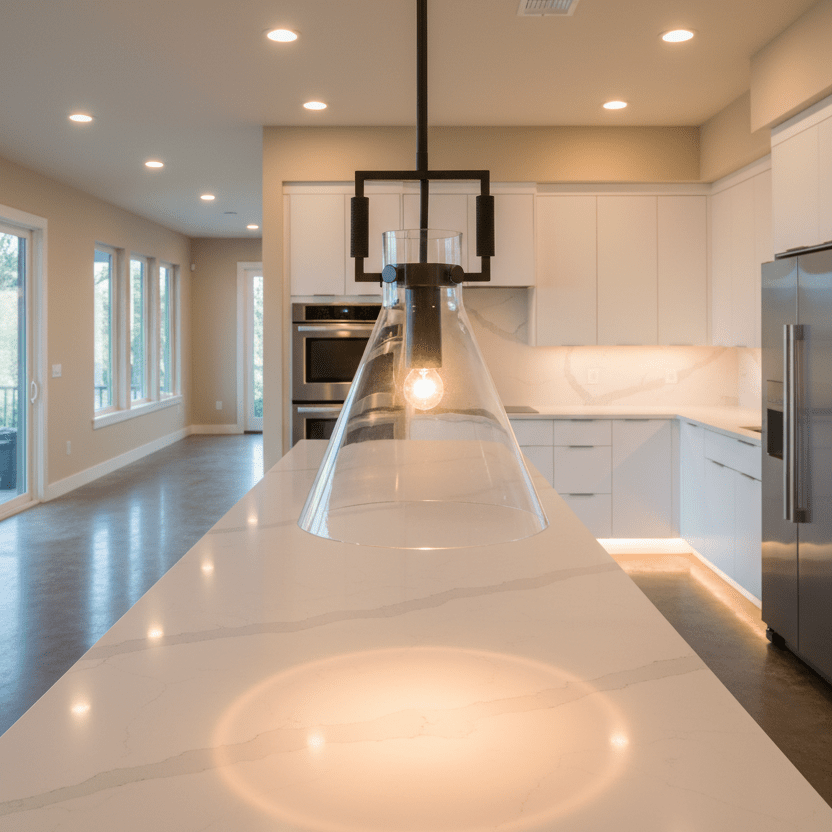 Funnel - Polished Nickel - Kitchen Island