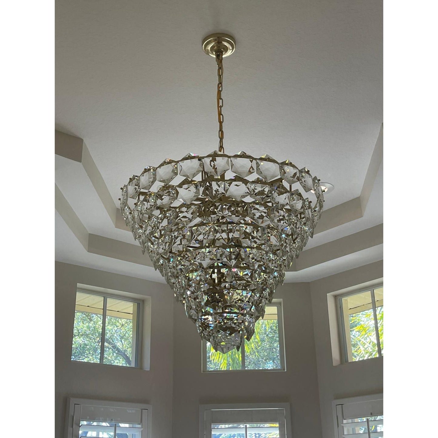 Gallerie Star 5-tier Crystal Chandelier - Kavker