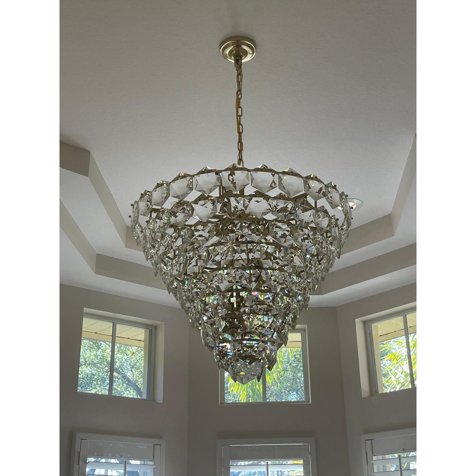 Gallerie Star 5-tier Crystal Chandelier - Kavker
