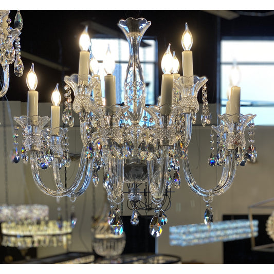 Scala Crystal 12 Light Chandelier - Kavker