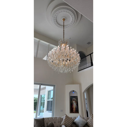 66L Rococo Foyer Classic Crystal Chandelier - Kavker -