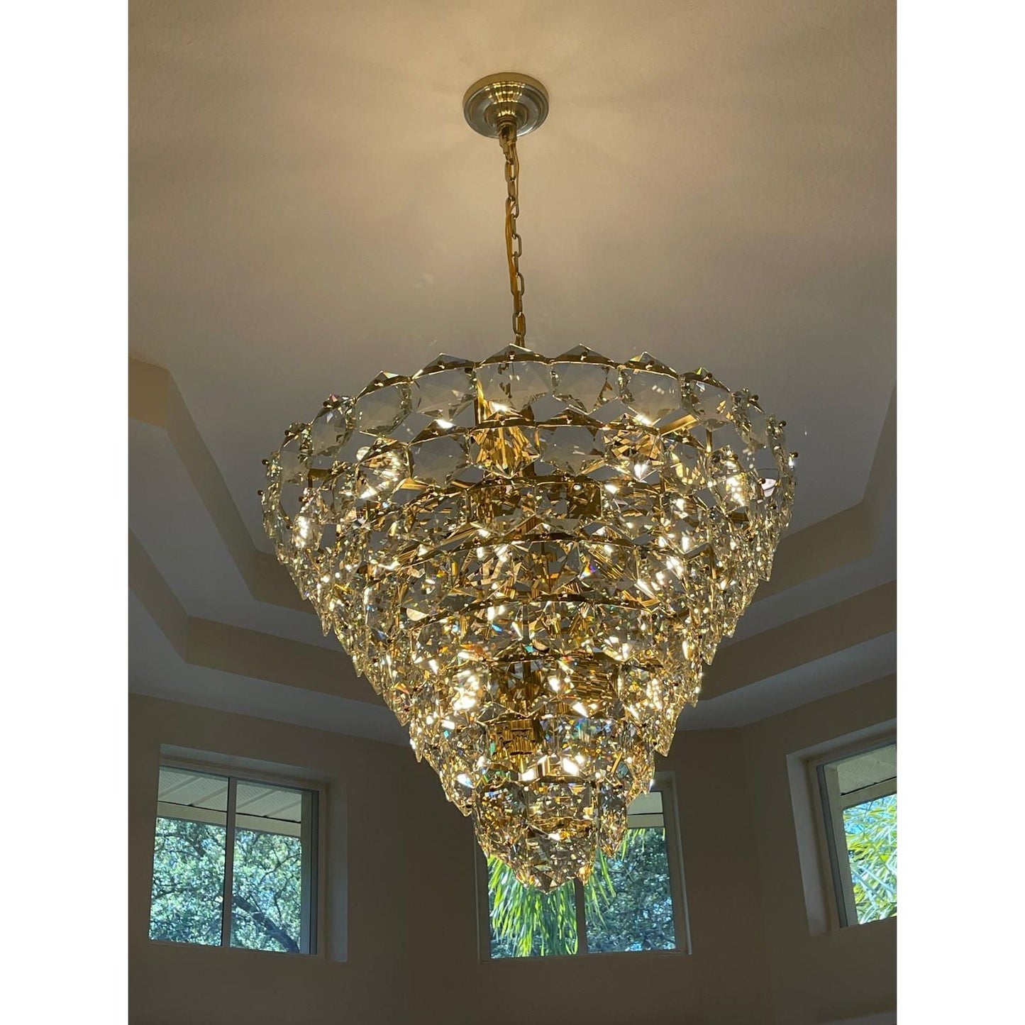 Gallerie Star 5-tier Crystal Chandelier - Kavker