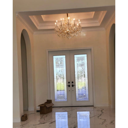 Toussaint Maria Theresa 39" Wide 19L Crystal Chandelier - Kavker