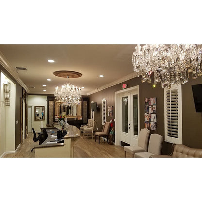 Toussaint Maria Theresa 39" Wide 19L Crystal Chandelier - Kavker