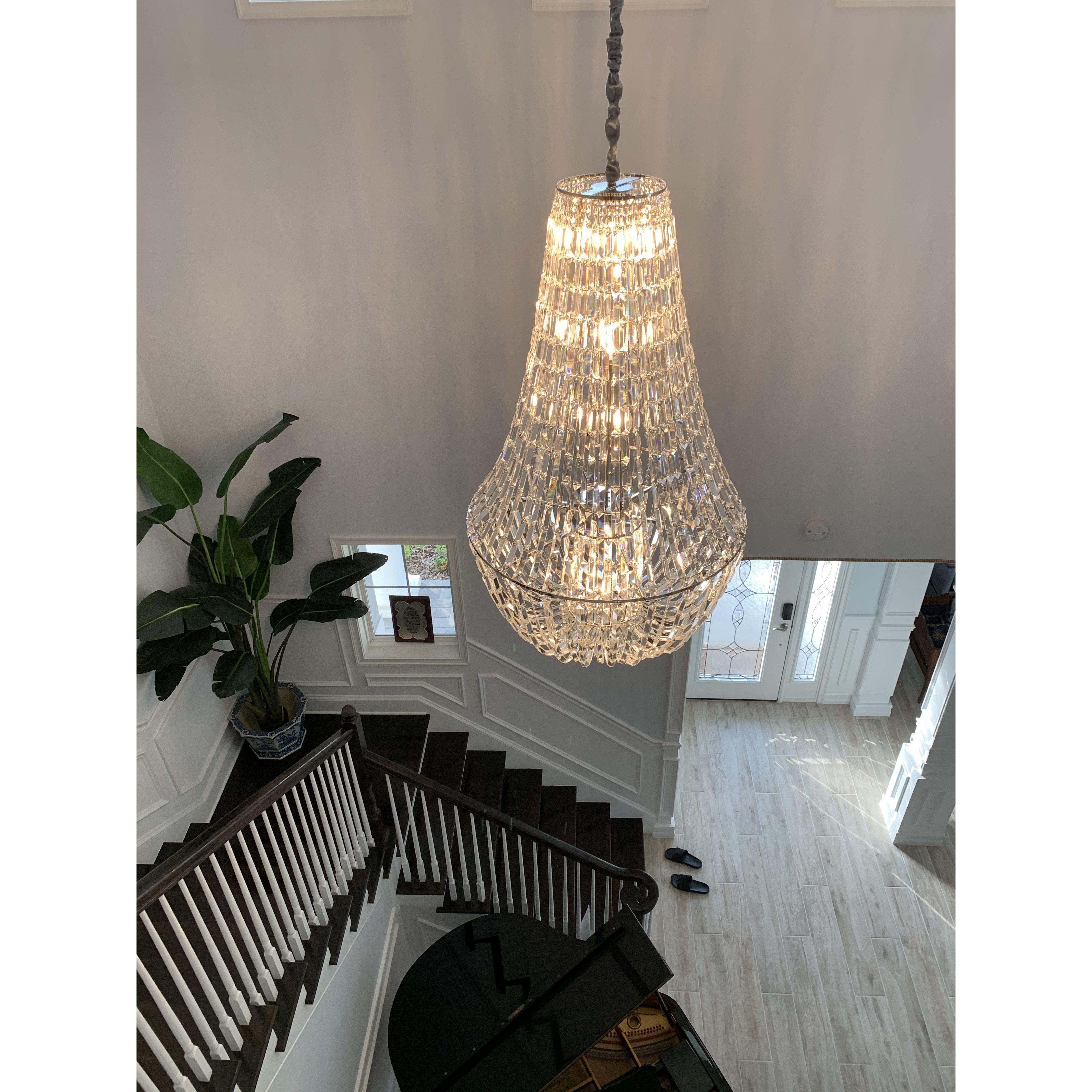 Andreas Empire Crystal Prysm Chandelier - Kavker - 