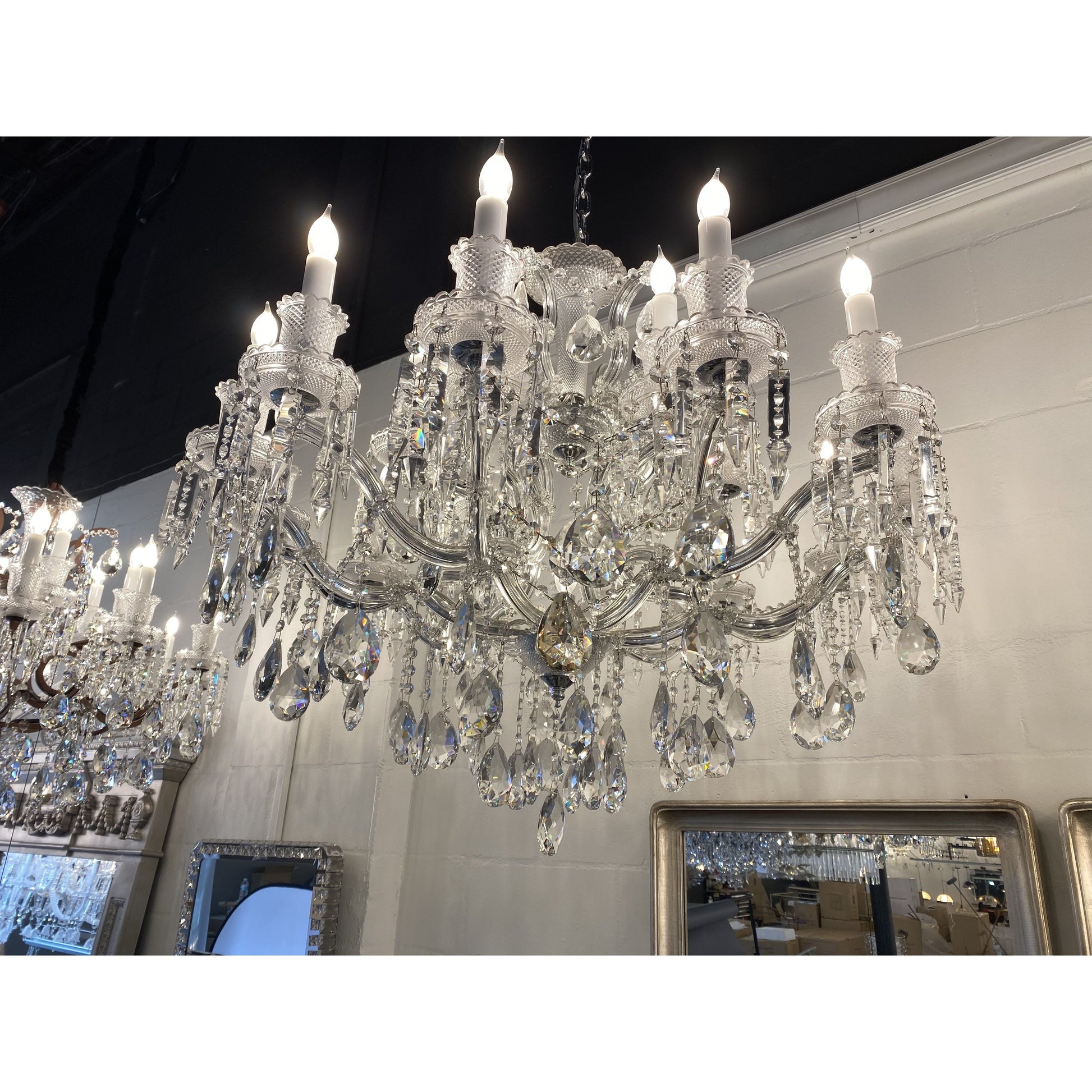 Toussaint Maria Theresa 39" Wide 19L Crystal Chandelier - Kavker