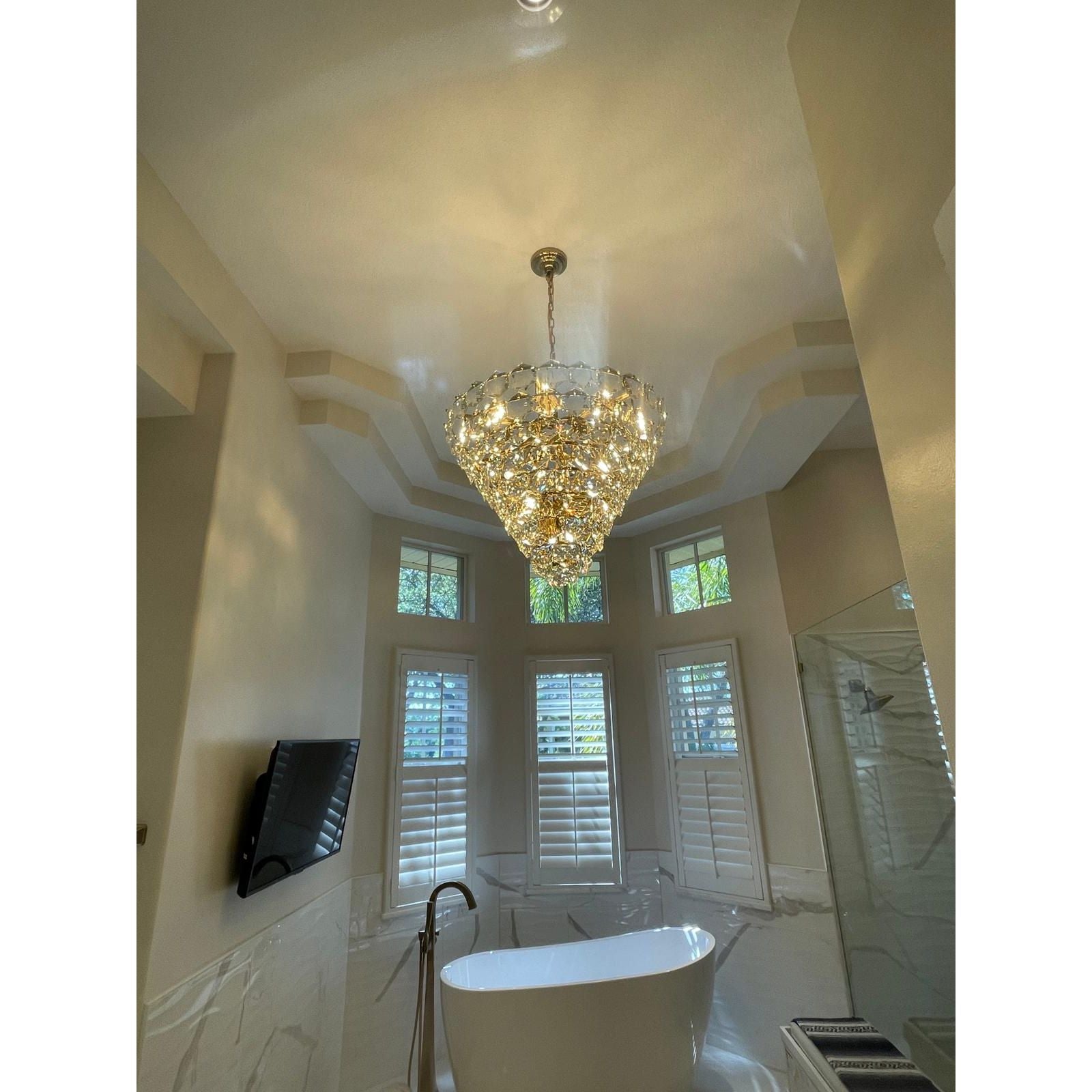 Gallerie Star 5-tier Crystal Chandelier - Kavker