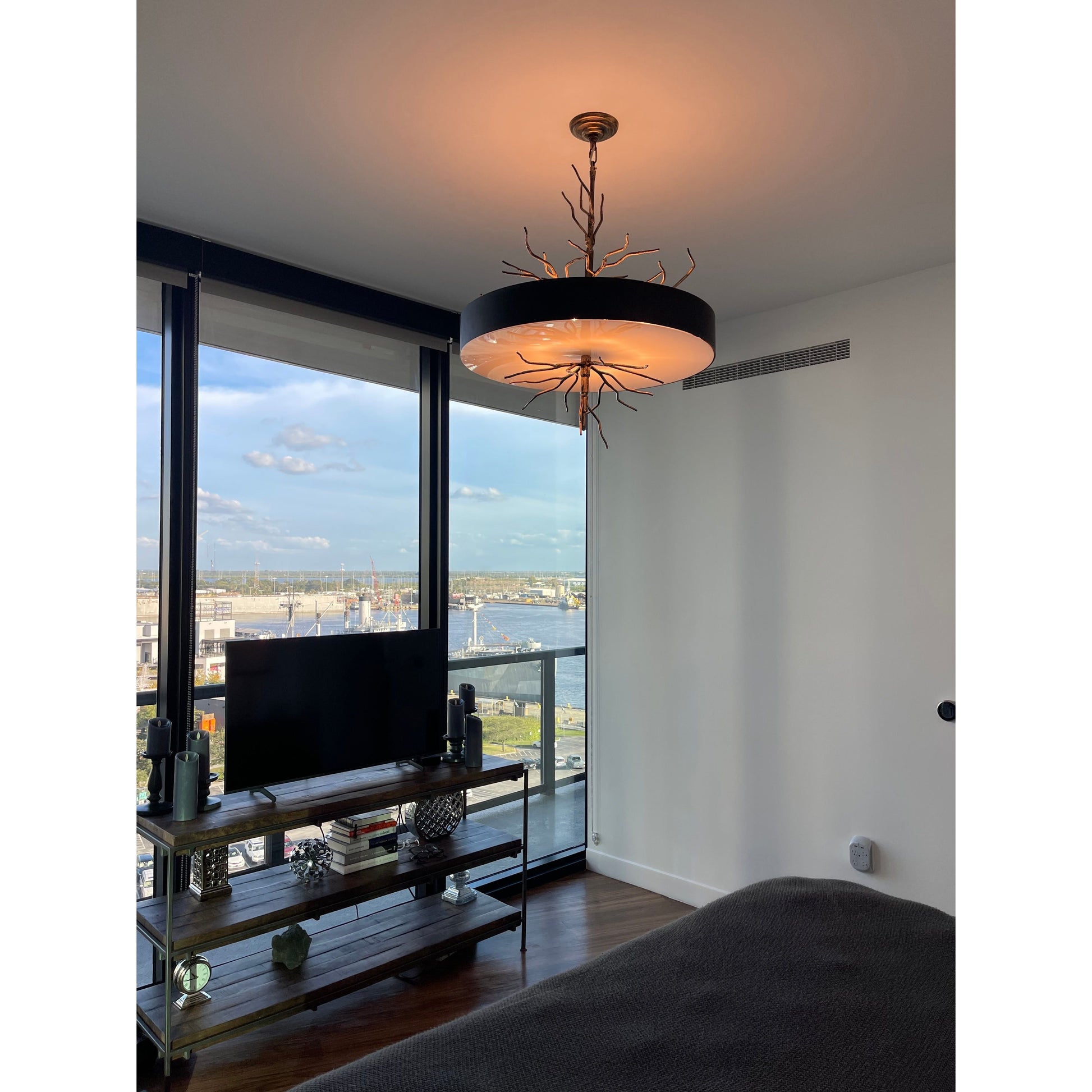 Organic Drum Branching Pendant Light 8031-700 - Kavker