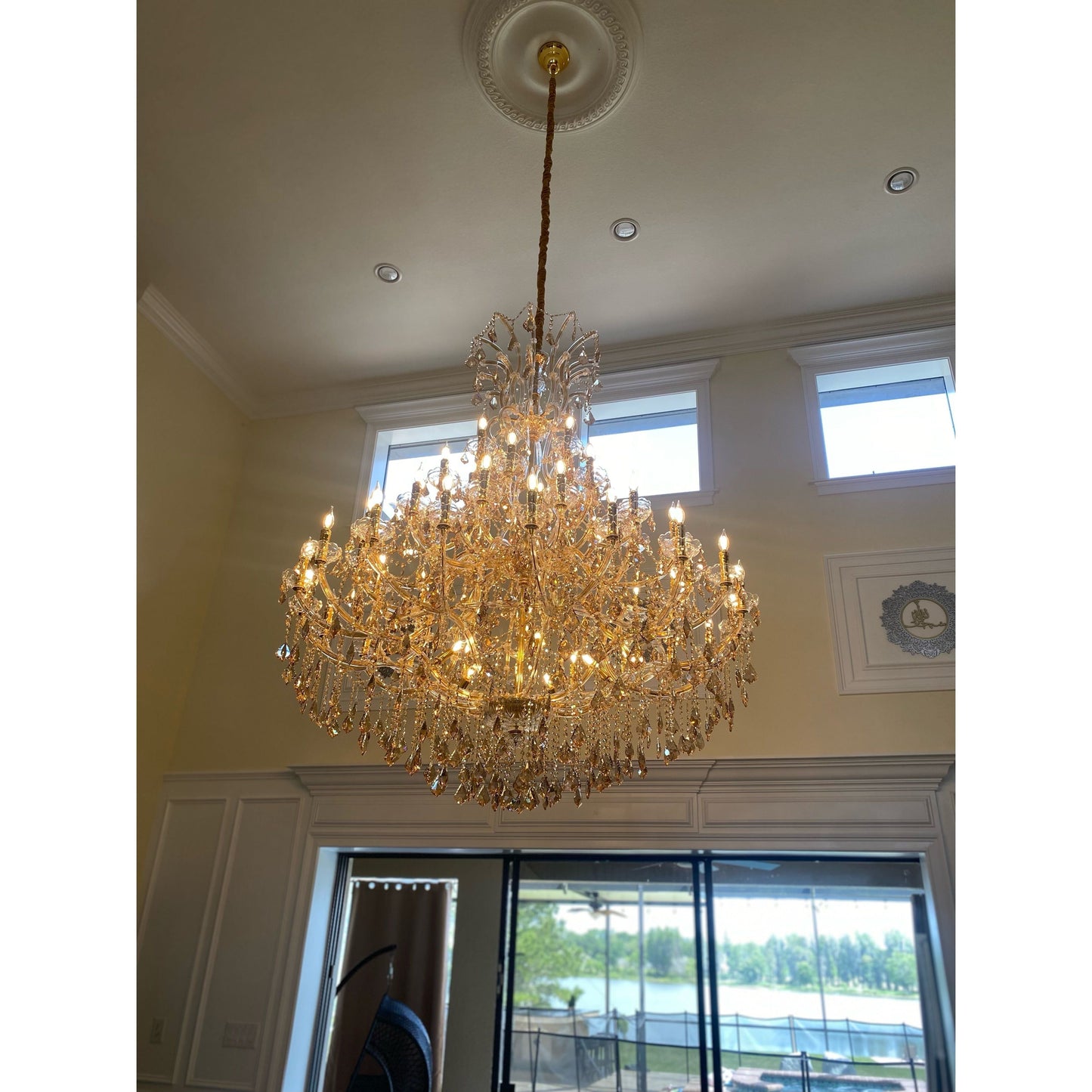 Leyla Maria Theresa 55 Light Crystal Chandelier - Kavker -