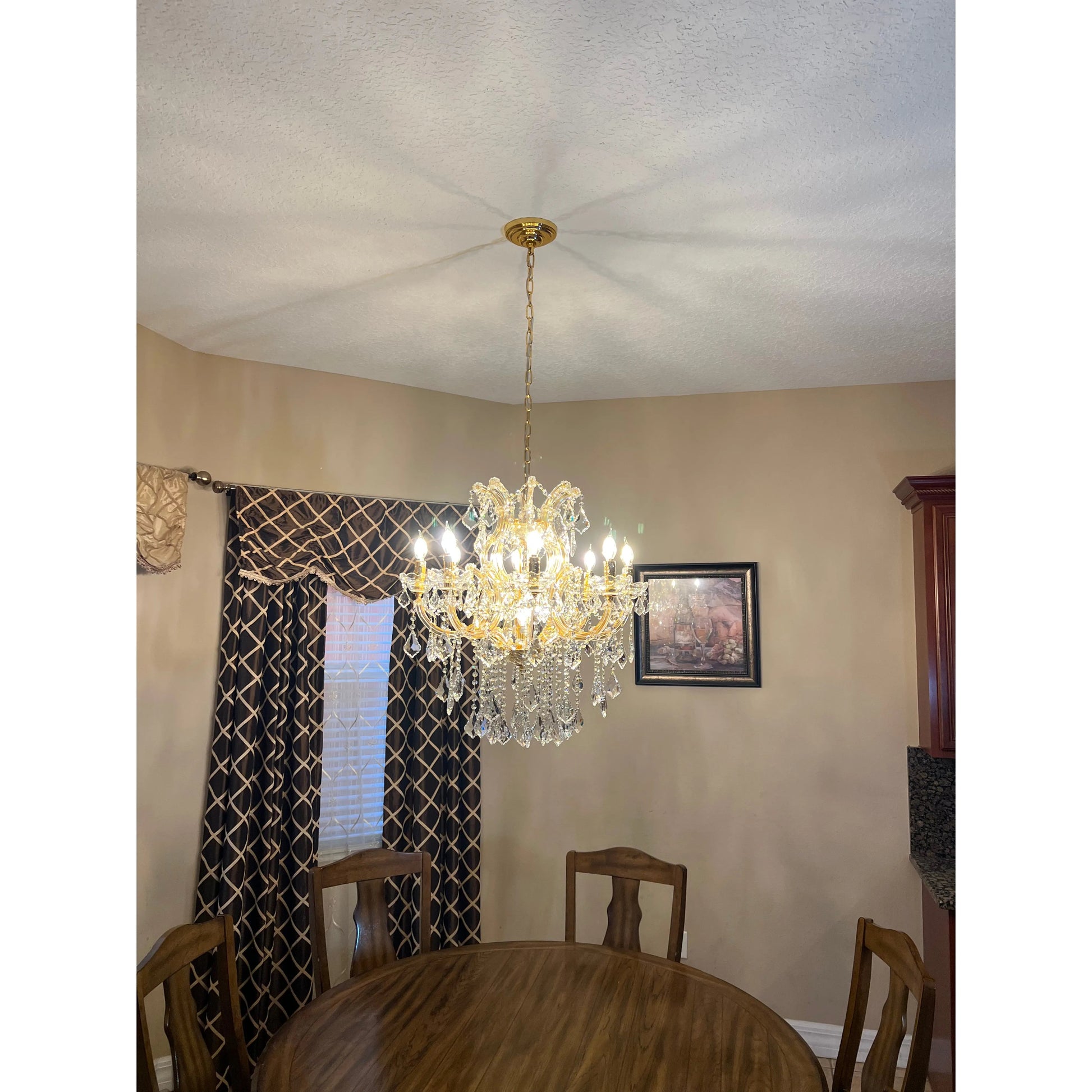 Gia Maria Theresa 8 Light Crystal Chandelier by Kavker - Kavker