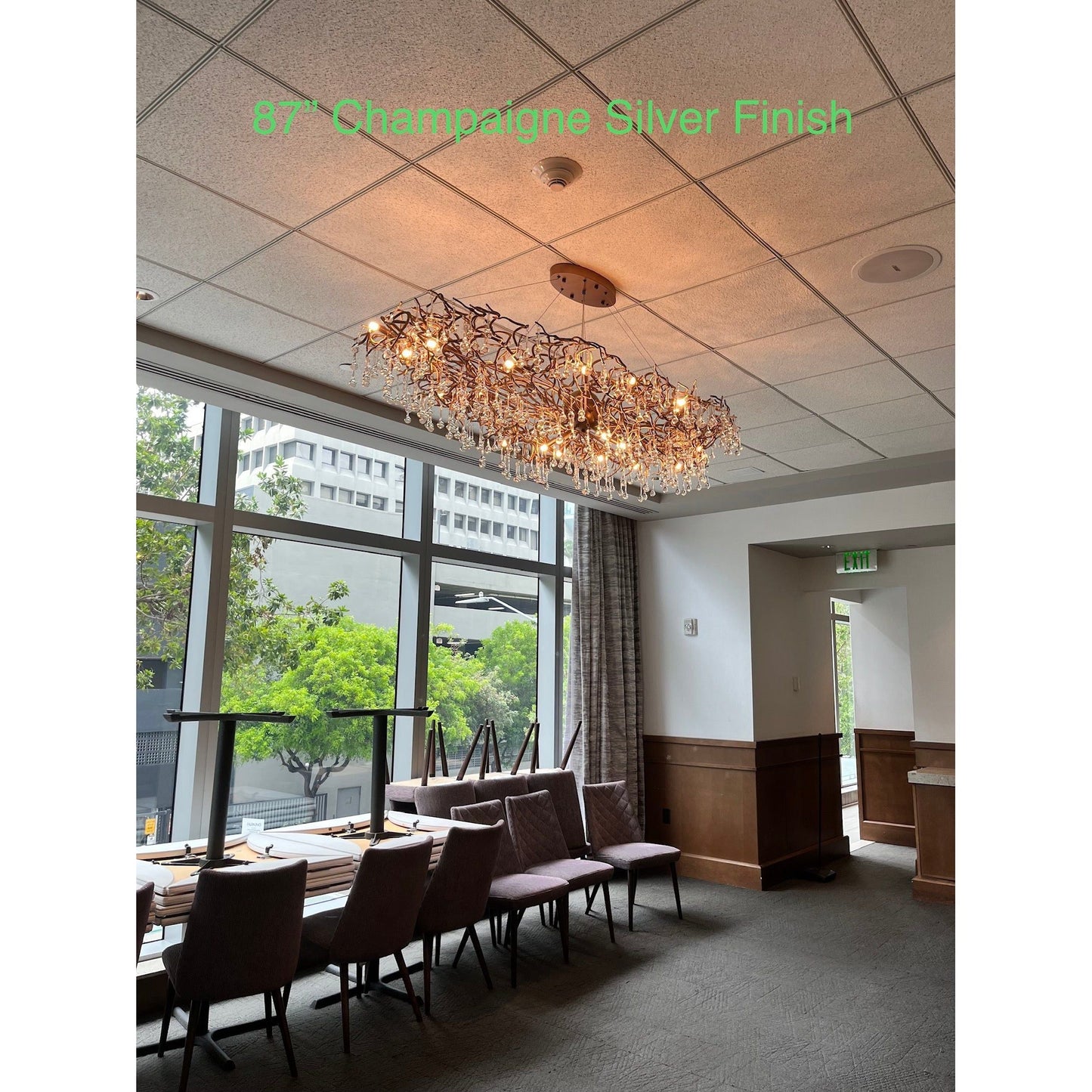 Livio Oval Branching Teardrop Chandelier - Kavker