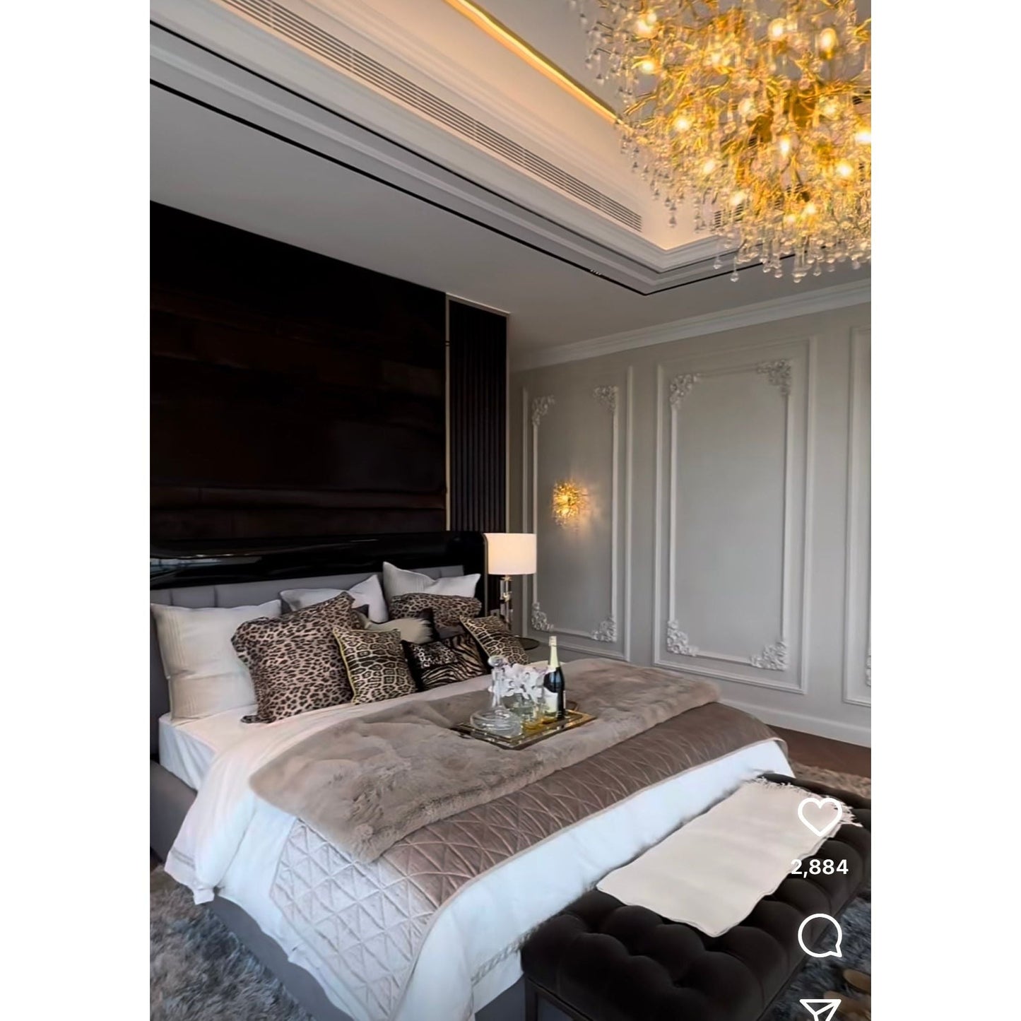 Livio Oval Branching Teardrop Chandelier - Kavker