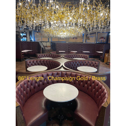 Livio Oval Branching Teardrop Chandelier - Kavker