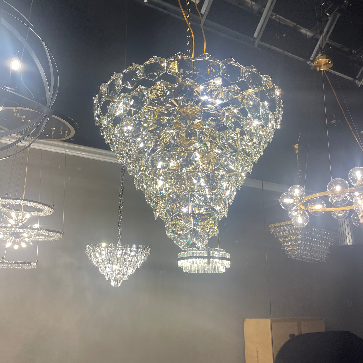 Gallerie Star 5-tier Crystal Chandelier - Kavker