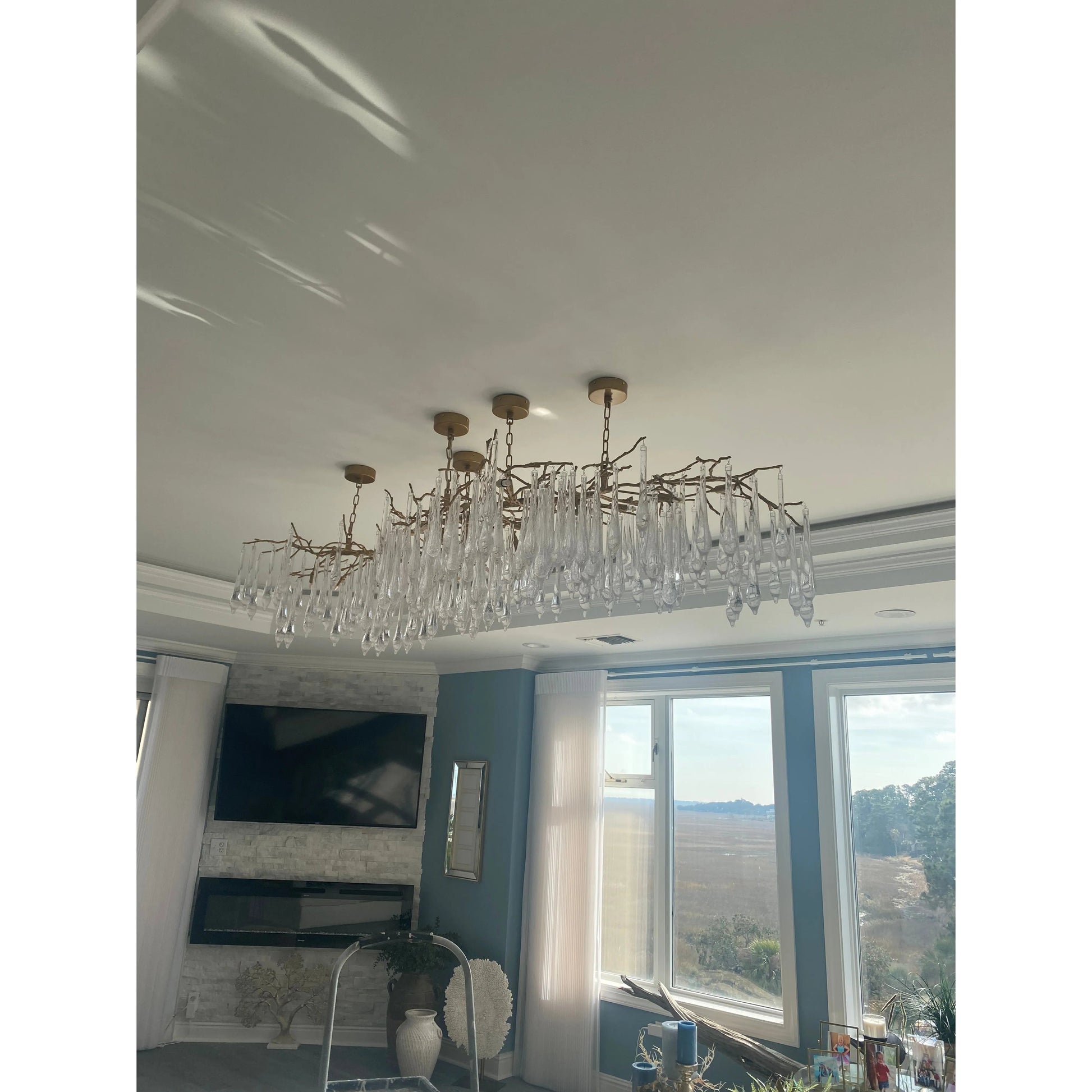 Livio Branching Hallway Chandelier - Kavker