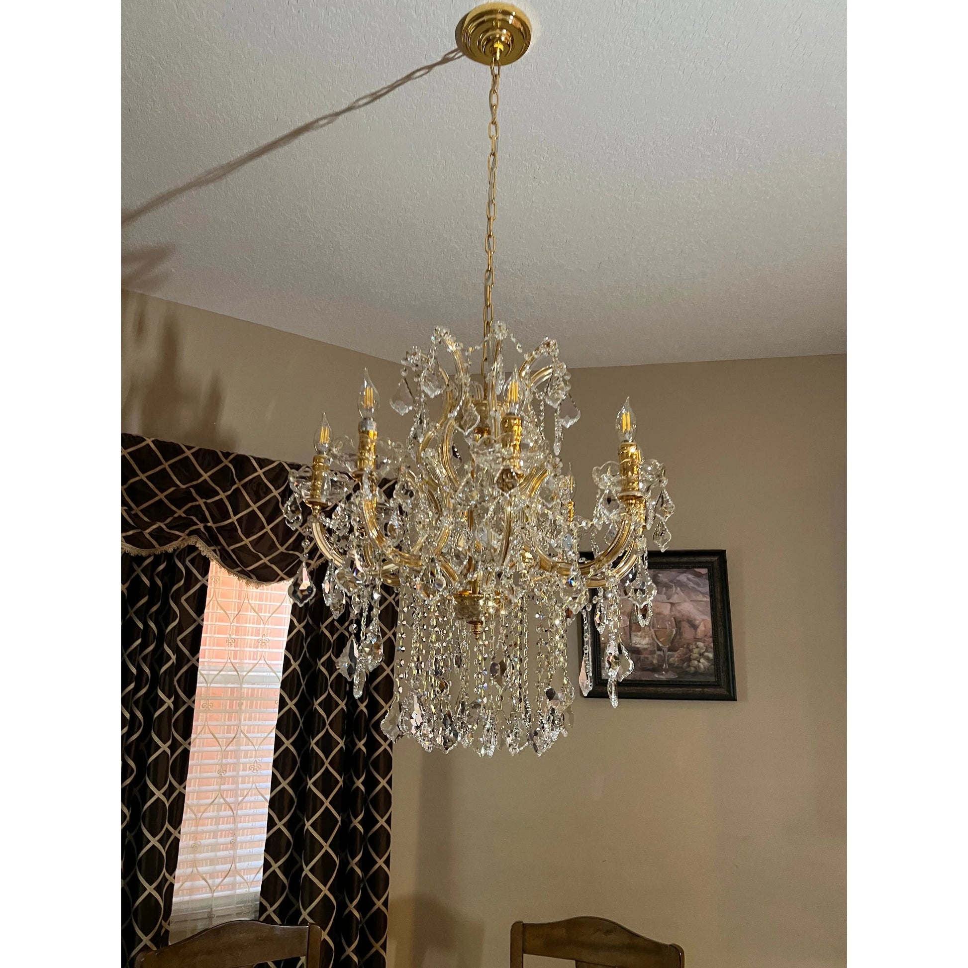 Gia Maria Theresa Crystal Chandelier - Kavker