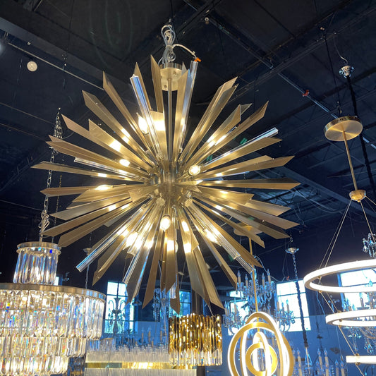 Verona Sputnik Stardust Starburst Chandelier - Kavker