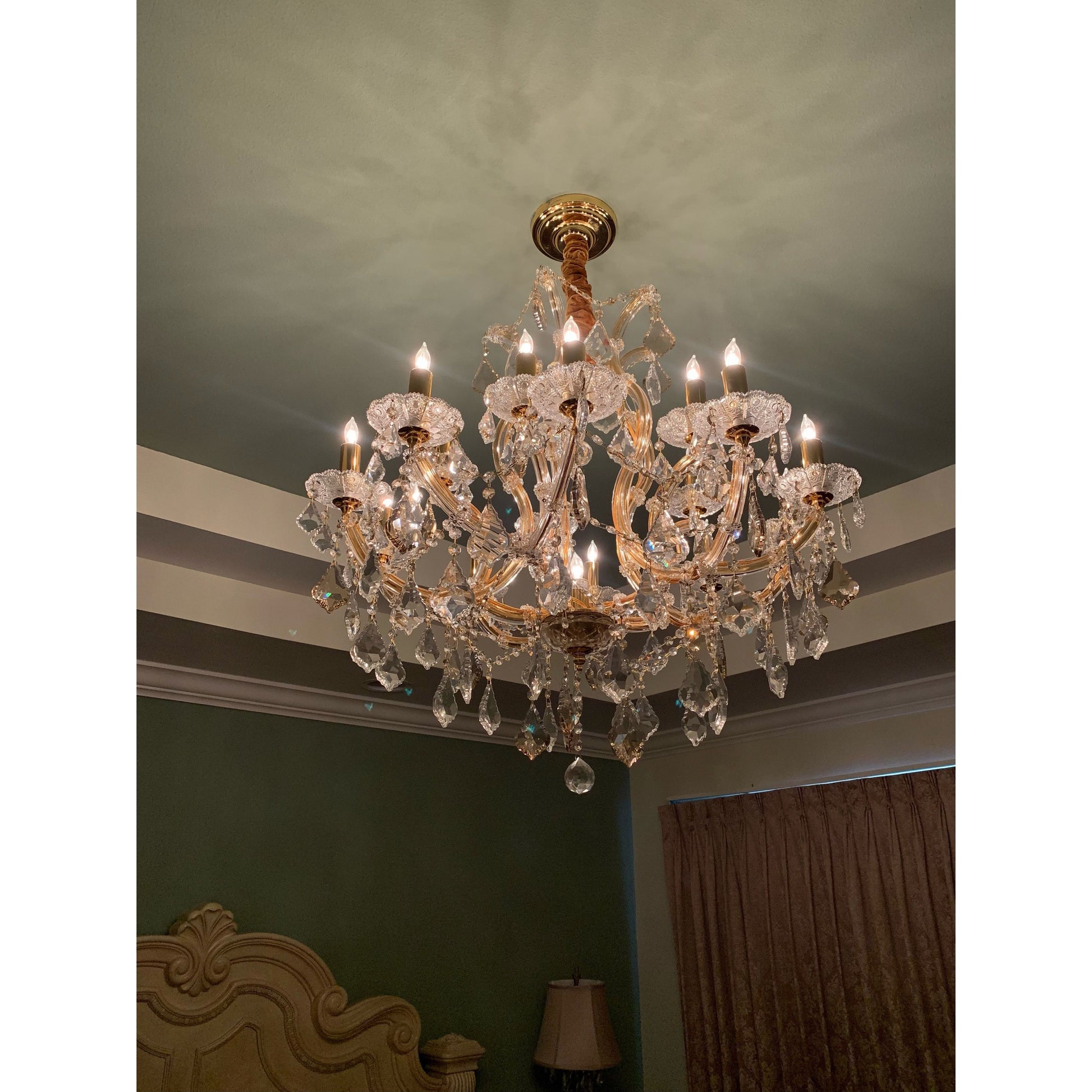 Gia Maria Theresa 8 Light Crystal Chandelier by Kavker - Kavker