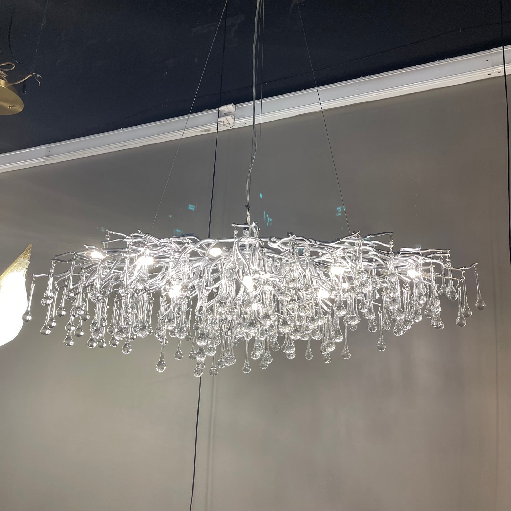 Livio Oval Branching Teardrop Chandelier - Kavker