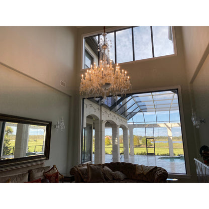 36 Light Antoinette Crystal Chandelier - Kavker - 