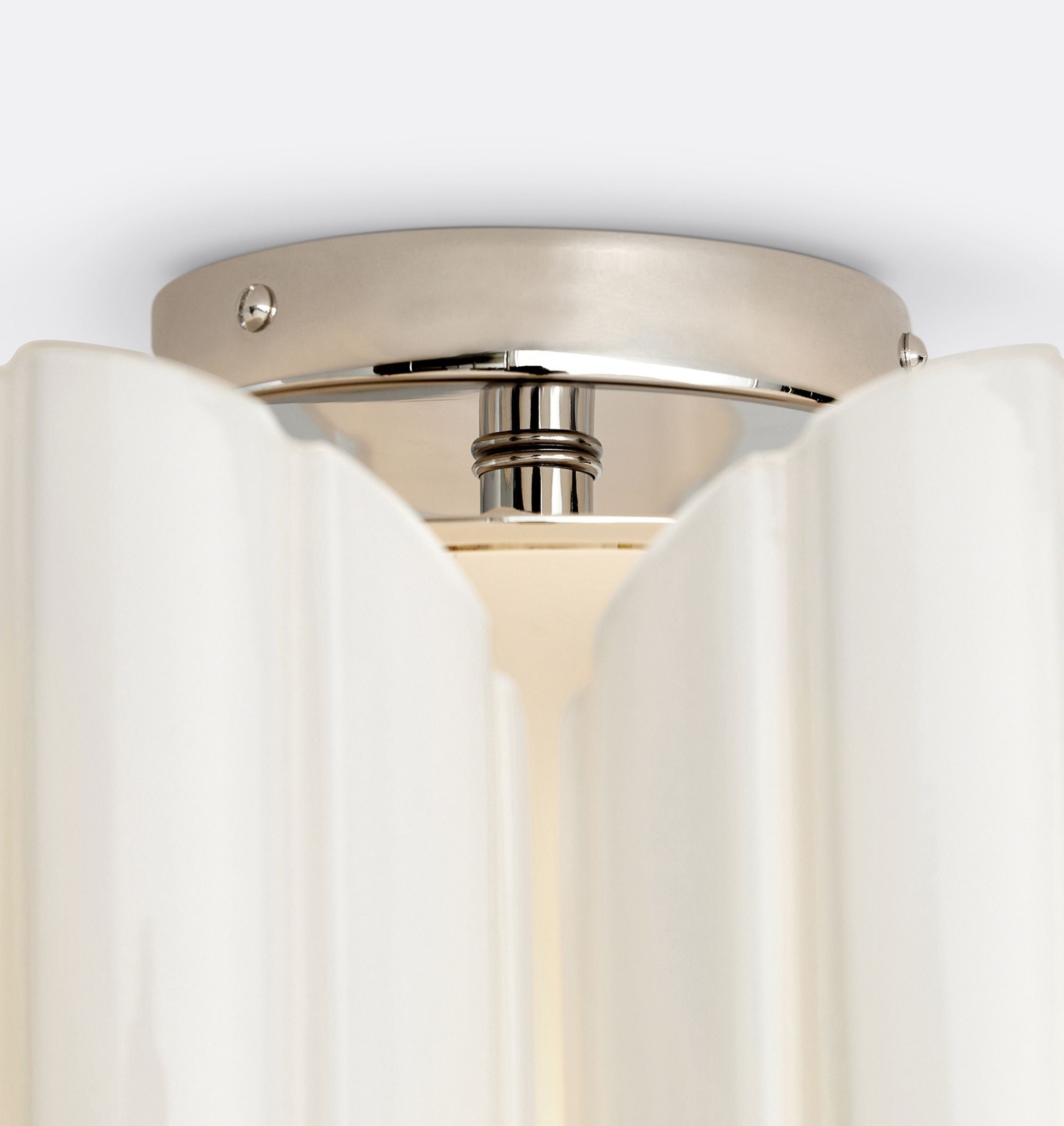 Lorna LED Flush Mount 16" - Polished NickelKavker