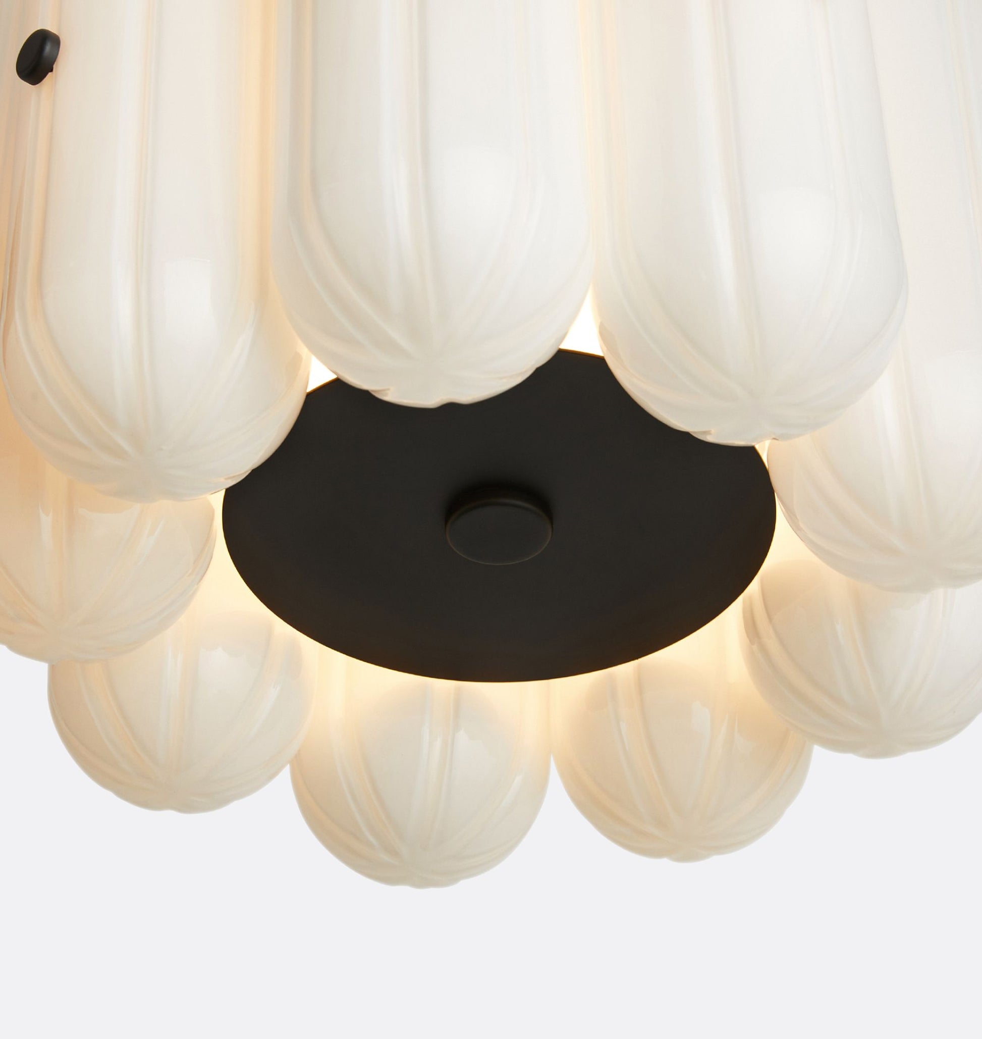 Lorna LED Flush Mount 16" - Polished NickelKavker