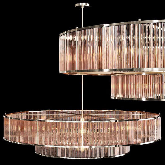 Manor Grande Round Crystal Chandelier - Kavker